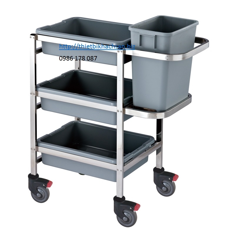 XE ĐẨY DỌN DẸP, COLLECTION  TROLLEY  C-23A